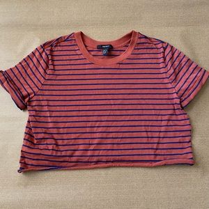 Forever 21 Stripped Crop Top